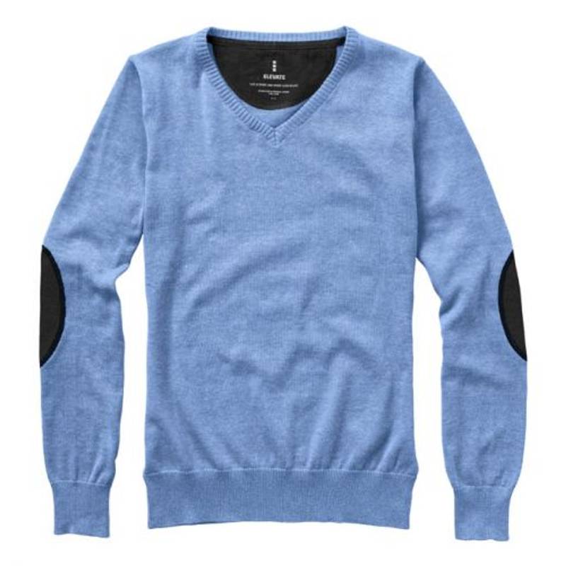 ELEVATE SPRUCE LADIES V-NECK PULLOVER sv.modrá XL ELEVATE SPRUCE LADIES V-NECK PULLOVER sv.modrá XL